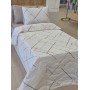 ETEHOMETEX Pamuklu Kapitoneli Yatak Örtüsü TAKIMI TEK KİŞİLİK YANSIMA 8696474232125